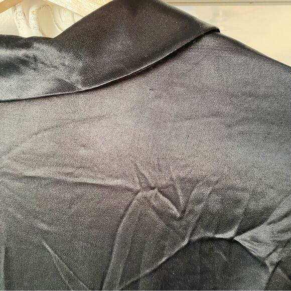 Zara Blogger Favorite Jewel Buckle Satin Mini Dress - Picture 7 of 9